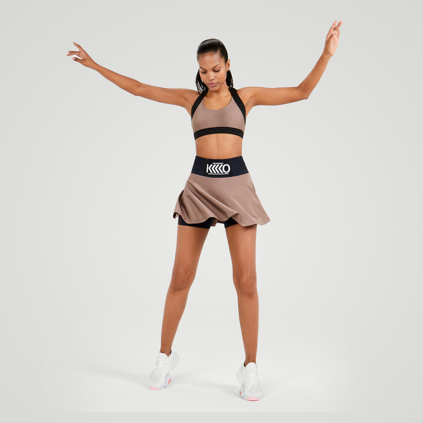 The Knockout Paris Fitness Skirt Fighting skirt in stardust